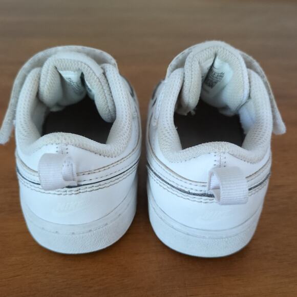 Nike Court Borough Low Shoes White infants toddler little kids size 7C - Picture 6 of 8